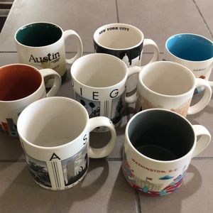 Starbucks Mugs from around the world!